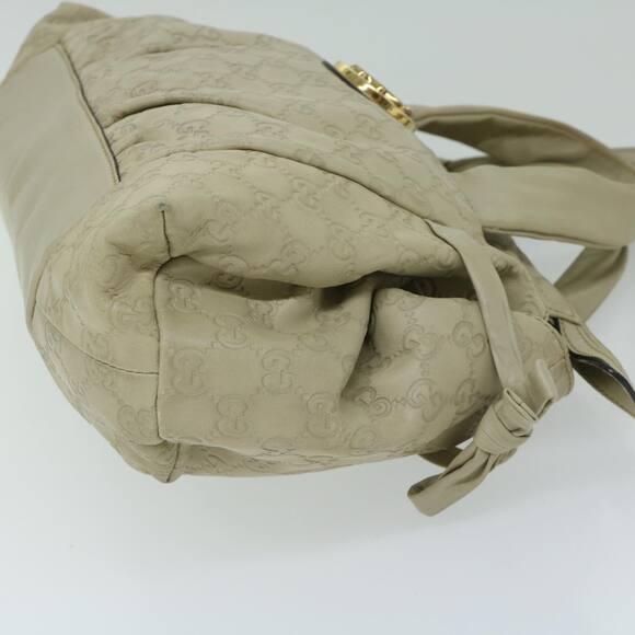 GUCCI Guccissima GG Canvas Hand Bag Beige - Picture 3 of 16